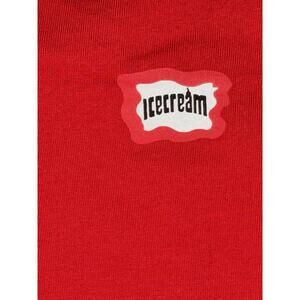 NEW MEN'S ICECREAM OUTLINE SHORT SLEEVE TEE RED Medium NWT